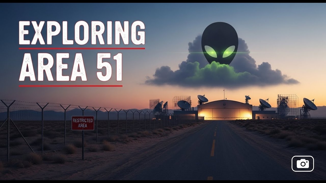 Exploring Area 51: True Scary Adventure and Secret Alien Encounters 