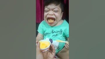 Baby crying 😭 mango icecream 🍦