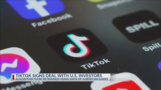 TikTok signs deal with U.S. investors