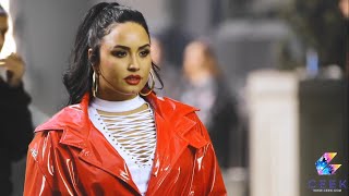 Demi Lovato nos bastidores das gravações do videoclipe de "I Love Me" | CEEK