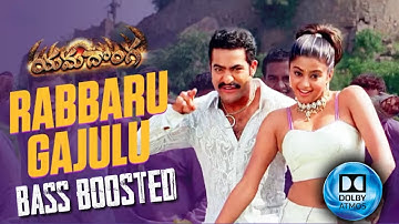 Rabbaru Gajulu Bass Boosted|NTR|MM.Keervani|Mohan Babu|Rajamouli|Priyamani|Extreme Bass Nation