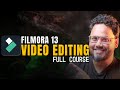 Filmora 13   complete editing course in hindi  no1 choice for content creator
