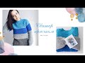 Свитер женский крючком. Мастер-класс. Crochet sweater. English subtitles. Вязание крючком