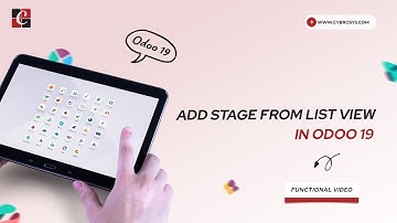 How to Add a Stage From List View in Odoo 19 Project | Odoo 19 Project Tutorials | Odoo 19 Tutorials
