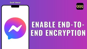 How to enable end to end encryption in messenger