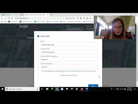 Creating a Hoopla Account