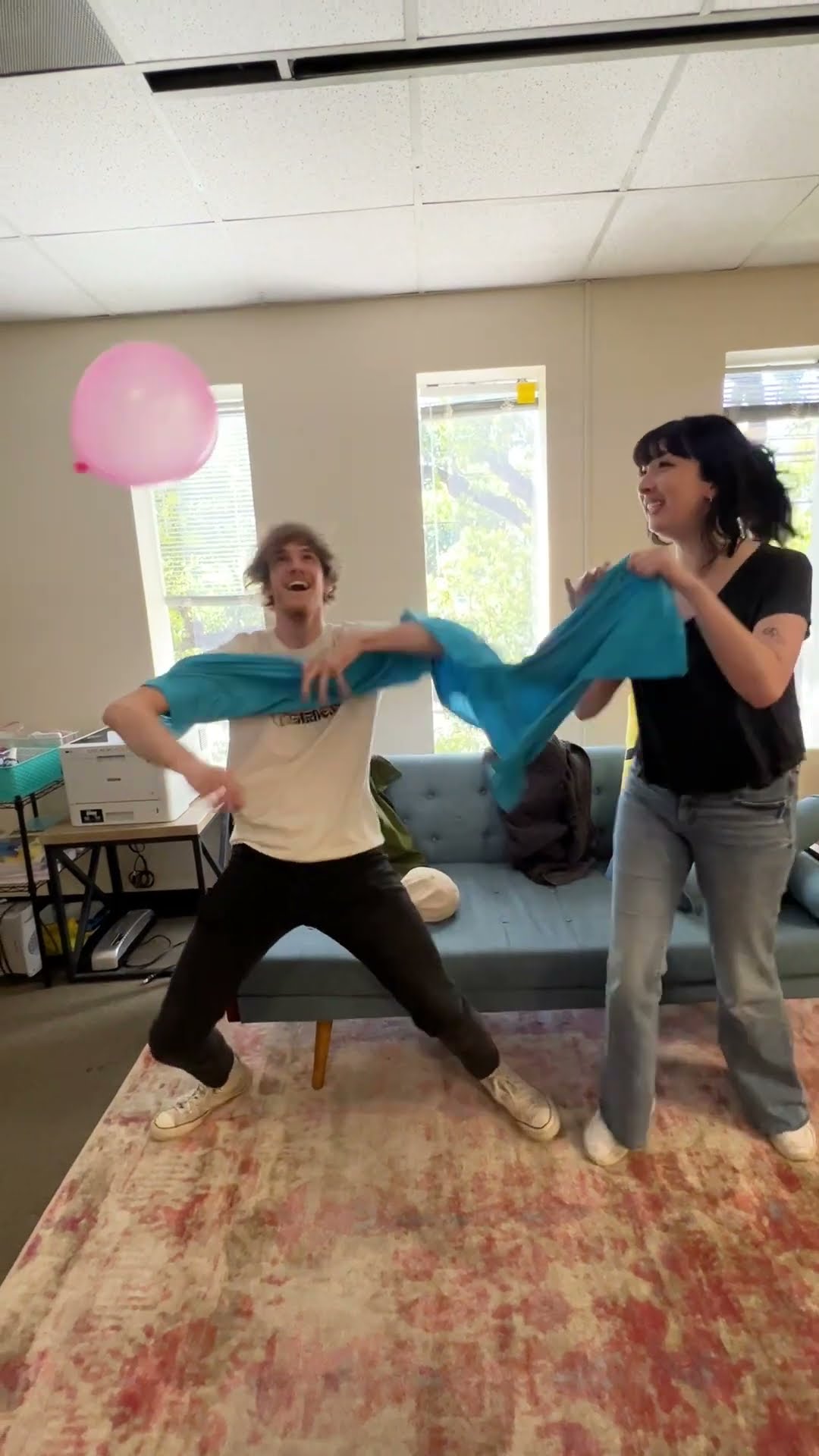 Balloon Drop Challenge! #balloonchallenge #challenge #react #balloon #funny #shorts