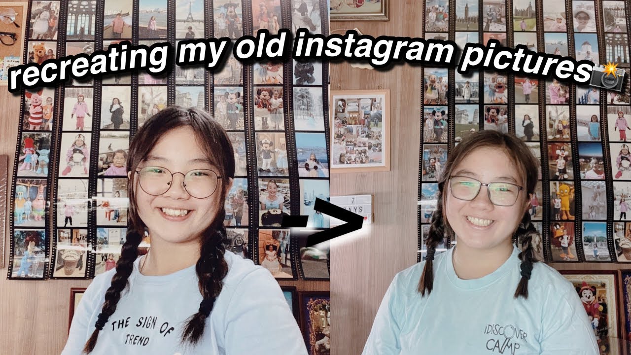 RECREATING MY OLD INSTAGRAM PICTURES