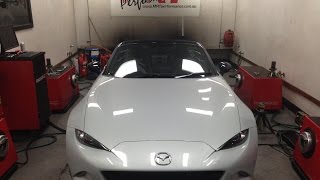 Mazda  MX5 Engine ECU custom tune on Dyno MY15