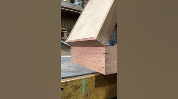 Wooden box with hinges #diy #woodworking #handmade #box #making