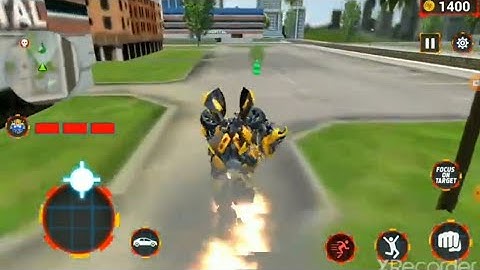 Grand Robot Car Transformation Game!! (Level 4)