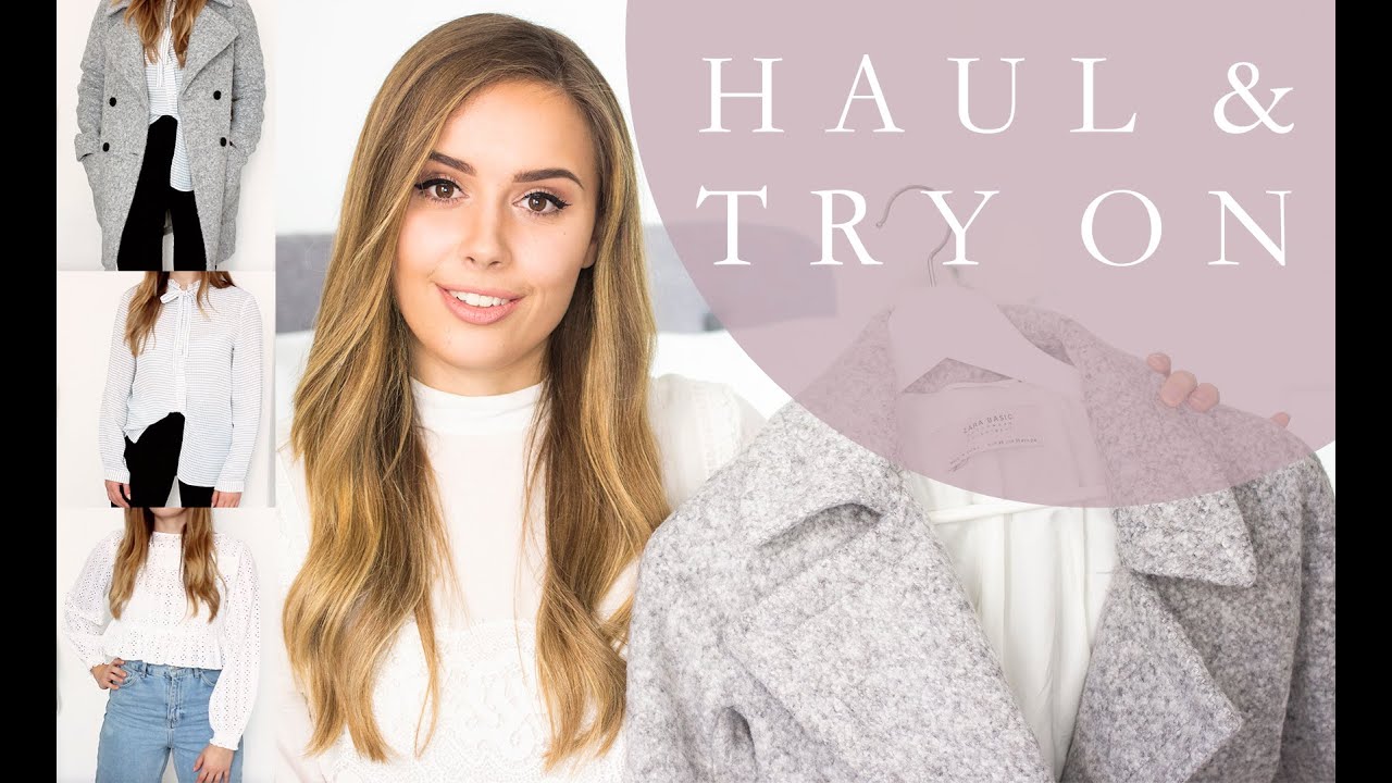 Haul & Try On: ASOS, TOPSHOP & ZARA | Hello October - YouTube