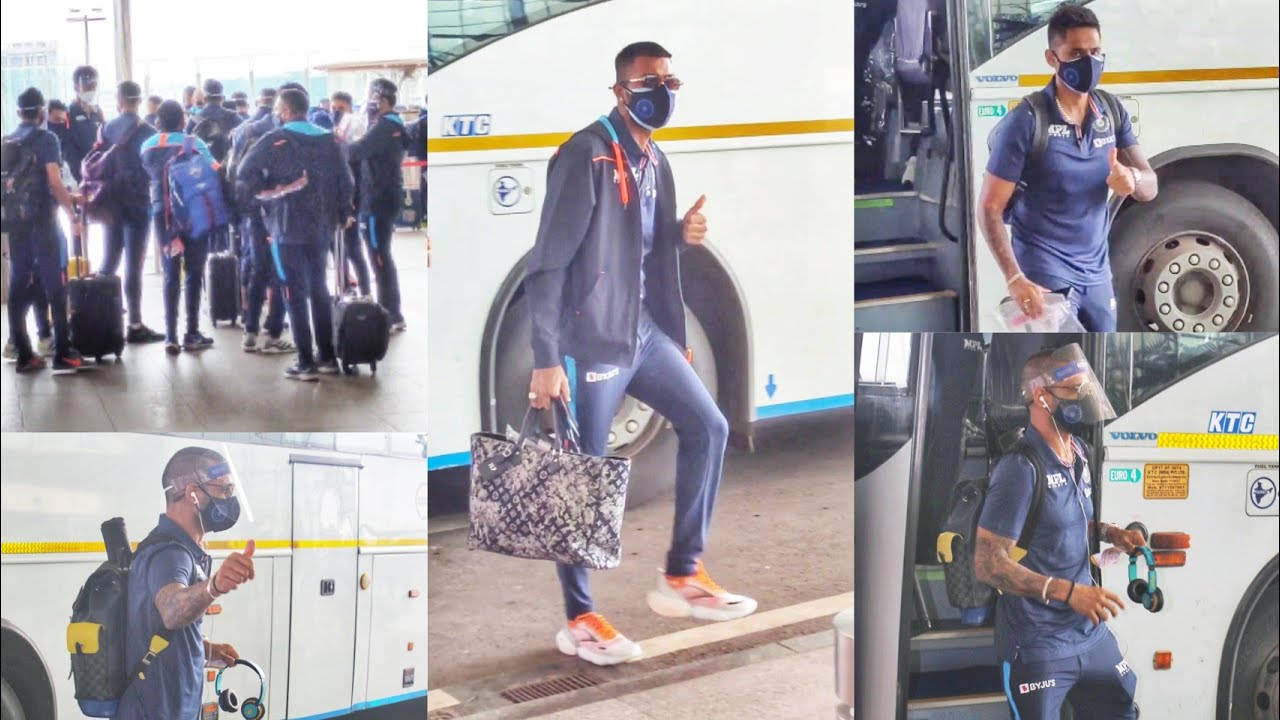 Indian Cricket 2nd team spotted at Mumbai Airport Departure as they off to Srilanka 🇮🇳 vs🇱🇰