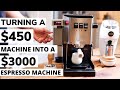 TURNING A $450 MACHINE INTO A $3000 ESPRESSO MACHINE!: Gaggia Classic Pro FRANKENSTEIN