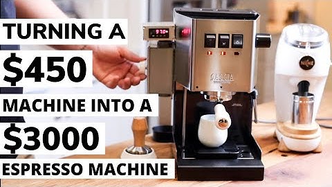 TURNING A $450 MACHINE INTO A $3000 ESPRESSO MACHINE!: Gaggia Classic Pro FRANKENSTEIN