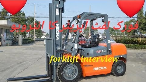 Forklift Operator Driver interview Questions and Answers.hindi urdu