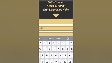 A quick demo on how to use the Islamic Inheritance Calculator