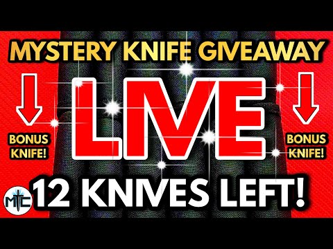 BONUS! MYSTERY KNIFE GIVEAWAY LIVE! 3 WINNERS! + Knives & Knonsense BONUS! MYSTERY KNIFE GIVEAWAY LIVE! 3 WINNERS! + Knives & Knonsense