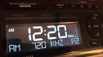 Required Monthly Test on WGN-AM 720 (EAS #1,154) 10/2/18