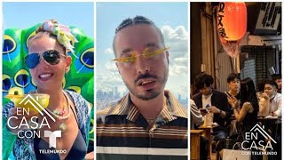 En Casa con Telemundo: J Balvin con juguete propio, porristas en Tokyo y Thalía con un buen mojito