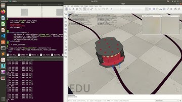 Line Follower Using ROS and VREP