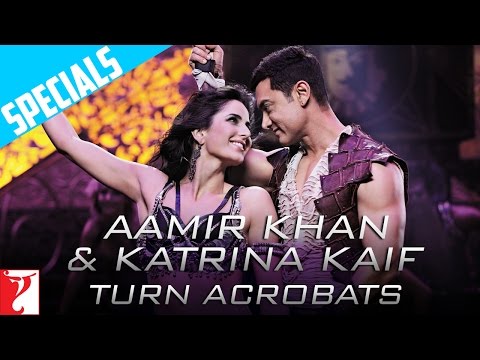 Aamir Khan & Katrina Kaif Turn Acrobats - Dhoom:3