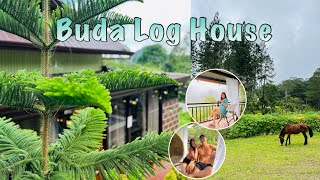 Short Staycation  Nanans Log House  Buda Log House  Missgyvlogs  Lifelover