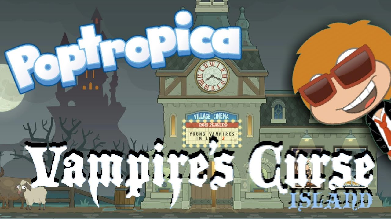 A RELAXING EVENING OF POPTROPICA WITH NOAH Vampires Curse Island