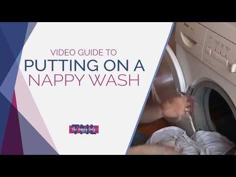 Putting on a nappy wash by The Nappy Lady (updated April 2010) - YouTube