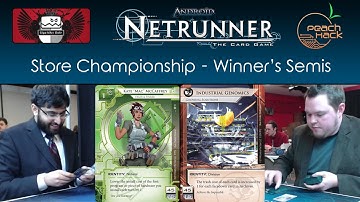 Netrunner - Kate vs. Industrial Genomics - Giga-bites Cafe Store Championship 2016, Winner
