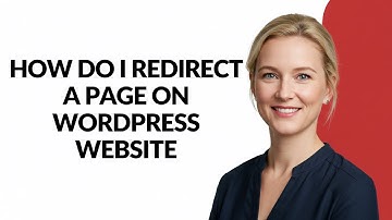 How Do I Redirect a Page on Wordpress Website - Julia