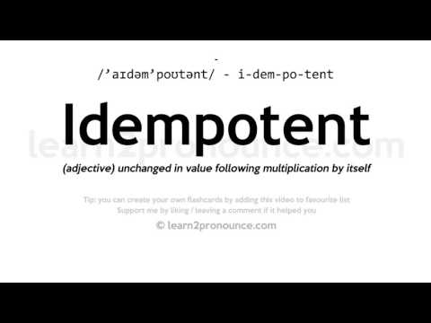 Video: Çfarë është idempotent në java?