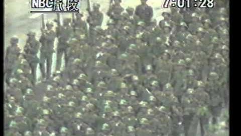 解放軍第27軍北京街頭亂槍掃射實綠PLA 27th Army Indiscriminate firing in the Street - 天天要聞