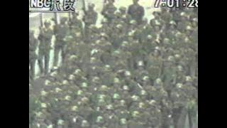 解放軍第27軍北京街頭亂槍掃射實綠PLA 27th Army Indiscriminate firing in the Street