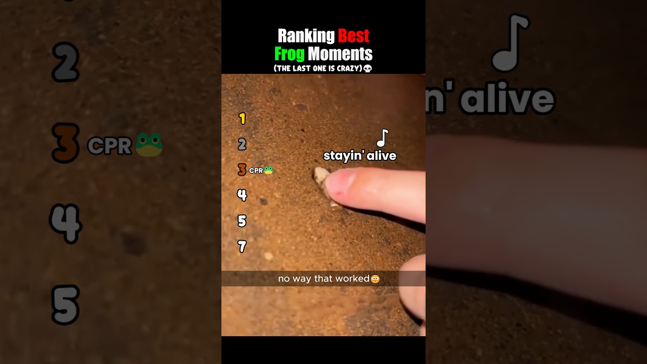 Ranking Best Frog Moments #usa