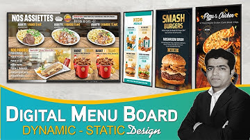 Restaurant Menu Design & Animated Slide Show - Fiverr, Upwork, Comeup Services