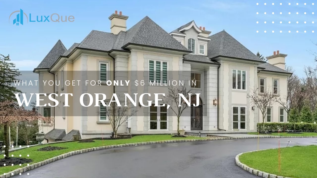 What You Get in West Orange, NJ for ONLY $6 Million! 62 Tulip Ave, West Orange, NJ 07052 - YouTube