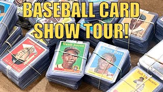 Baseball Card Show Tour  Vintage of all types!!