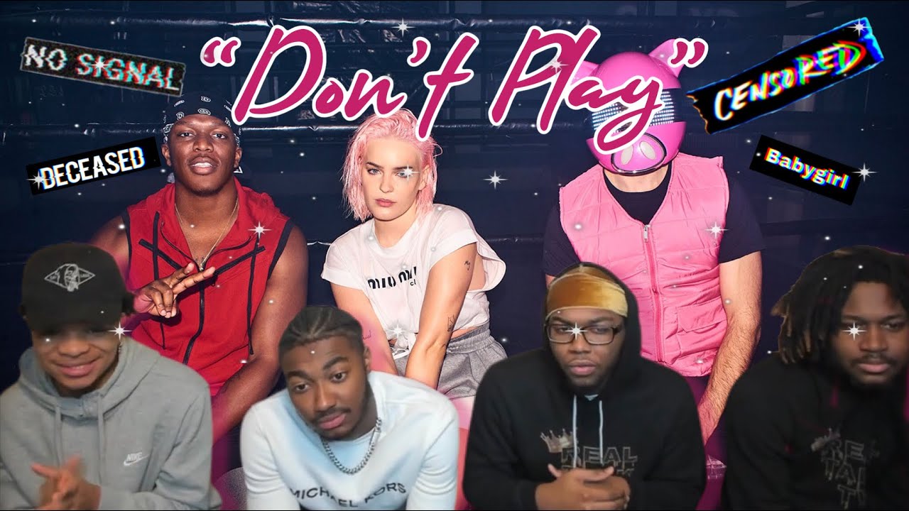 AMERICANS REACT| Anne-Marie x KSI x Digital Farm Animals - Don’t Play [Official Music Video]