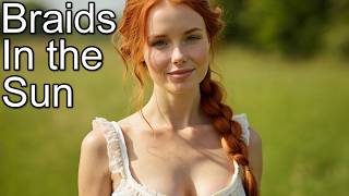 Beautiful Redhead Women With Braids 2
