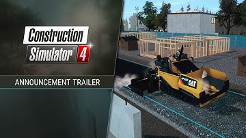Construction Simulator 4 – Announcement Trailer