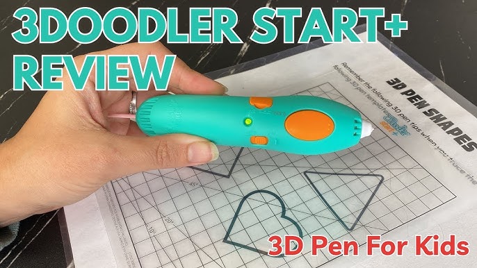 3Doodler Start+ Essentials (2023) 3D Pen Set for Kids, Easy to Use, Learn  from Home Art Activity Set, Educational STEM Toy for Boys & Girls Ages 6+