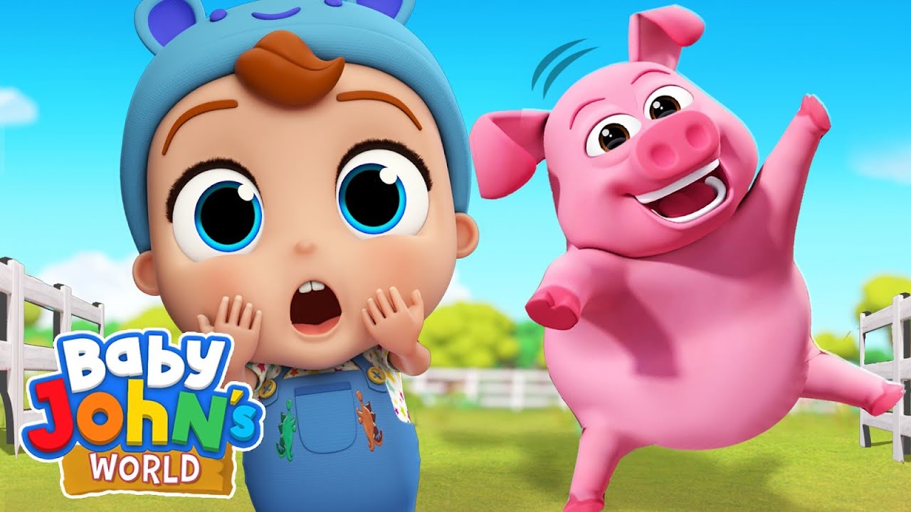 Farm animals song fun animal sing along songs by little angel animals