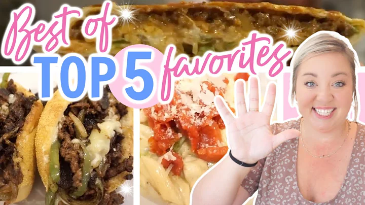 OUR TOP 5 FAVORITE RECIPES | WHAT'S FOR DINNER | E...