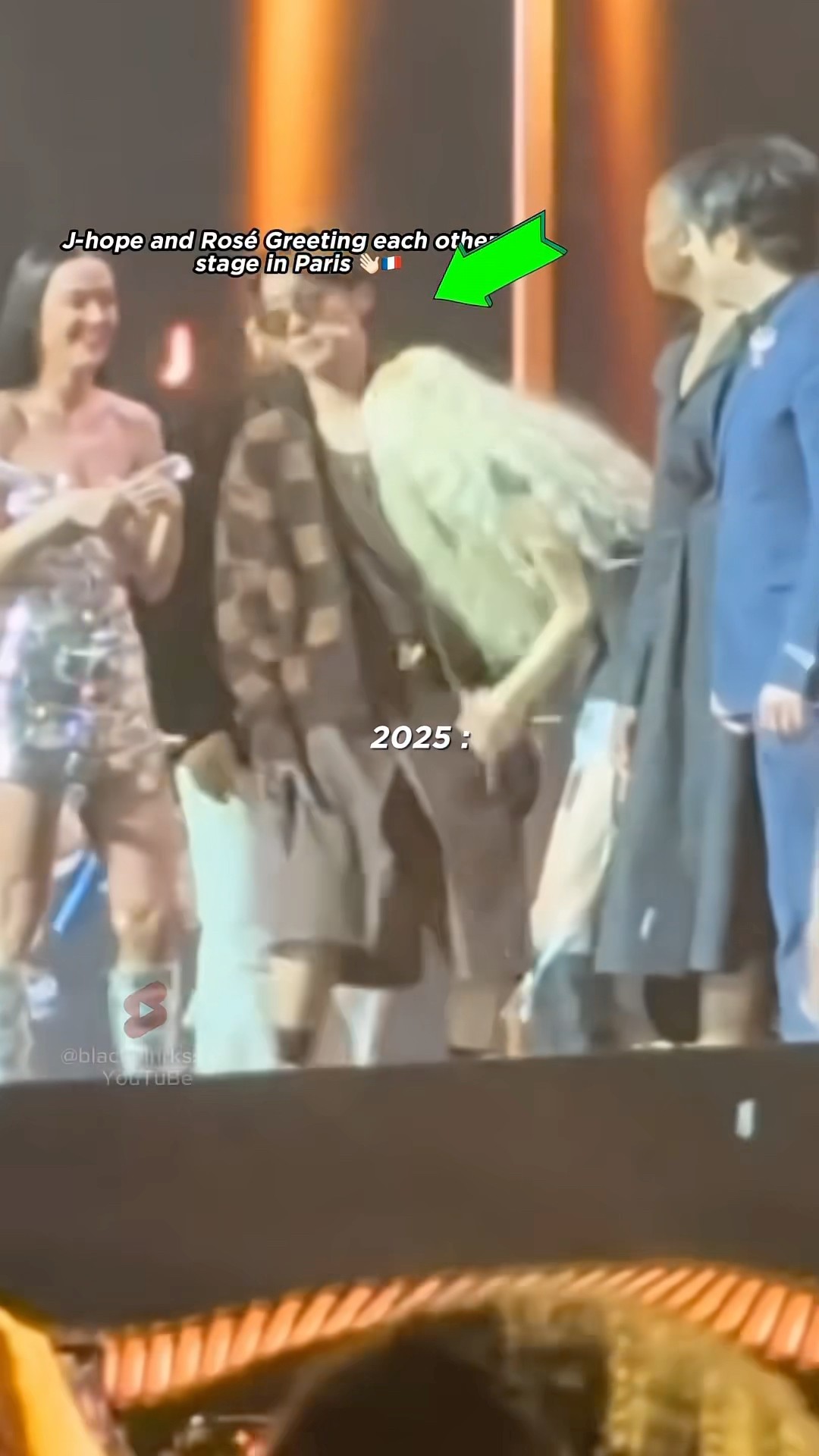 Rosé and J-Hope their friendship ? #blackpink #rosé