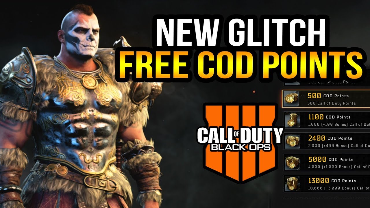 Black Ops 4 Zombies - New COD Points Glitch! Free Farming Method! (Updated) - 