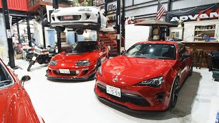 JDM Toyota Supra Palace: Max Orido’s Personal Race Garage!