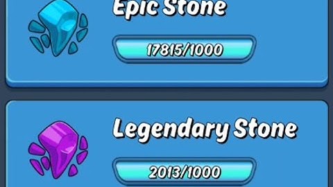 Animation Throwdown using 2K legendary stones 10K epic Stones