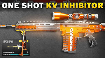 the *FASTEST* Semi-Auto Sniper in MW3! (Best KV Inhibitor Class Setup)