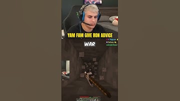 the yamfam gives ron advice